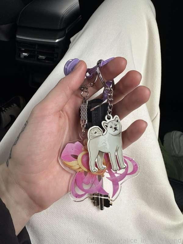 now my pet is on my keys :p it's SOOO cute!!!

 ･ﾟ♡ﾟ･｡ ✧   ｡･ﾟ♡ﾟ･｡ ✧  ｡｡･ﾟ♡ﾟ･｡ ✧   ｡･ﾟ♡ﾟ･｡ ✧
#american #anime #fyp #cute #gfe #life #cutie #chat #wife #pet 