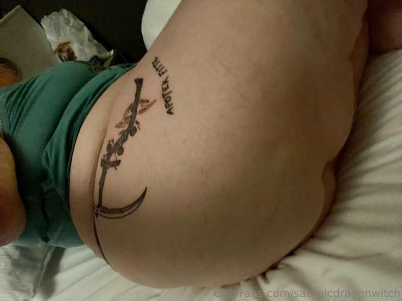 My new tattoo is healing nicely 🥰