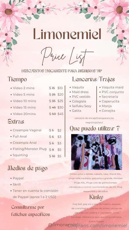 Descuentos en contenido personalizado 🥰 Únicamente para mis ..