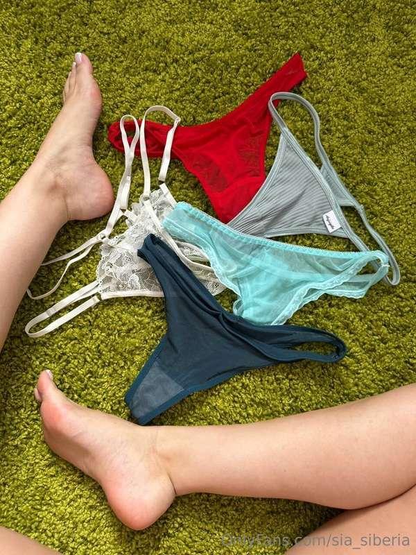 Tip me $100 and i will send you any my panties 🤤  Delivery a..