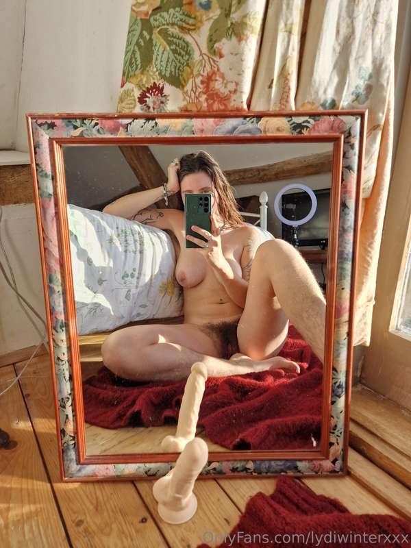 Posing with my good friend... 😉