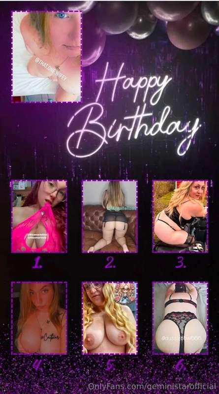 CELEBRATE OUR GIRLS BIRTHDAY! 🎂🎂 BIRTHDAY GIRL 🎂💜 @that.one...