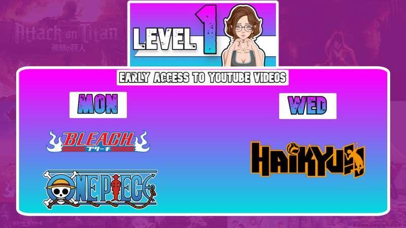 New Schedule for All Tiers!
