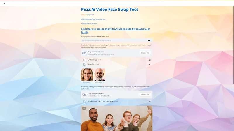 Introducing Picsi.Ai 6.3 with Standalone Video Face Swapper Web Tool