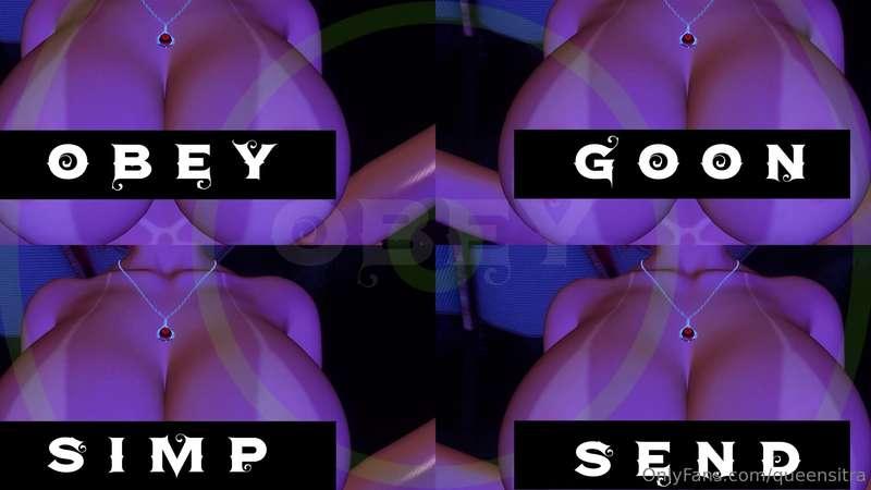 Obey. Goon. Simp. Send. Repeat 💋