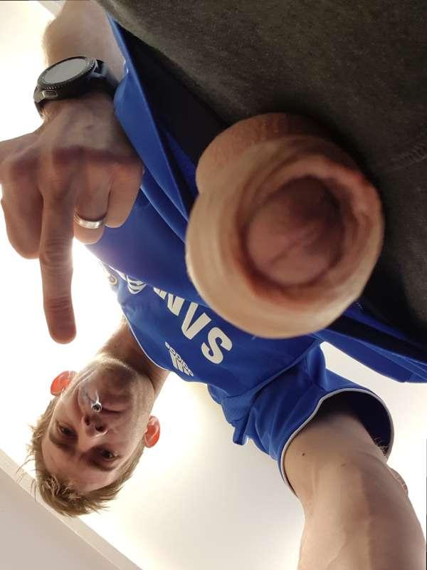Cock Out, Footie Shirt, Smoking...

100% Pure Chav 😂