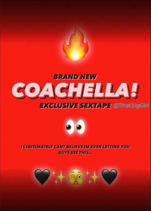 🔥♥️ INFAMOUS COACHELLA! ♥️🔥  ♥️🔥 AVAILABLE FOR THE FIRST AND..
