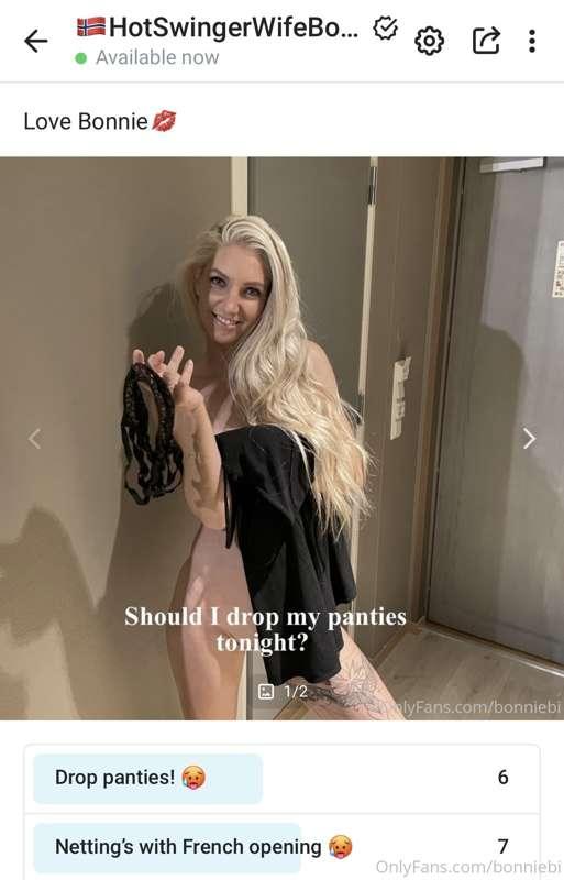 Thank you for voting🔥
Close race😍
See what I’m wearing in th..