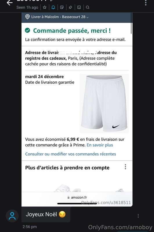 Déjà un cadeau de Noël !!! Merci ❤️😍😍