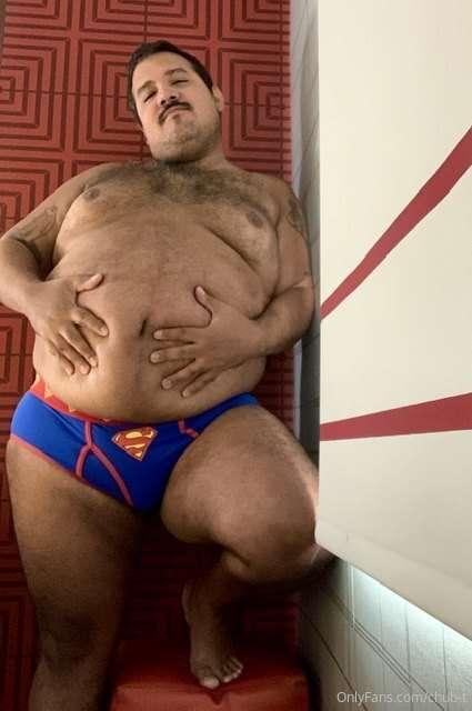 I forgot I had these Superman briefs and I have to hold my b..