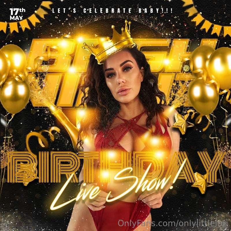 TONIGHT!! 11PM!!! COME AND JOIN ME FOR MY BIRTHDAY LIVE SPEC..