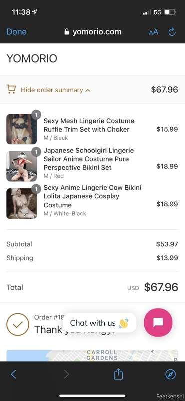 I just bought these costumes to wear for you 💋
Anyone wants ..