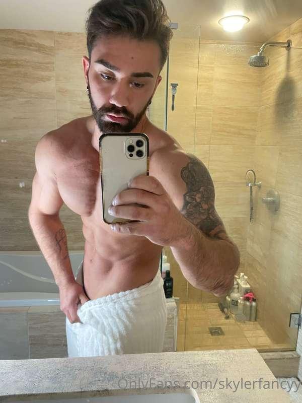 You can’t handle what’s underneath this towel