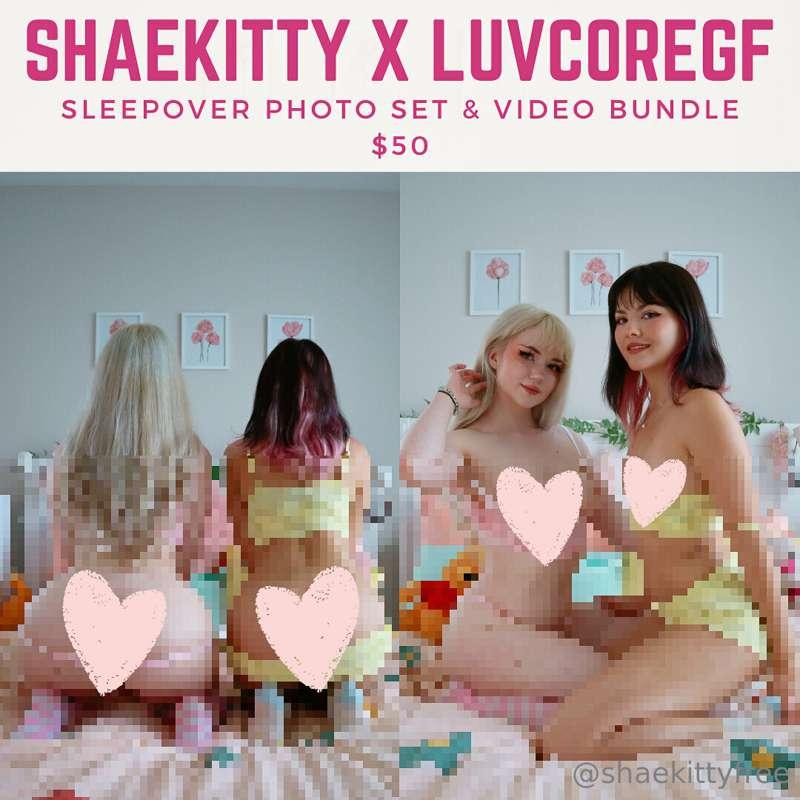 SHAE AND LEX NSFW SLEEPOVER SET 💕

 ***This is my FIRST ever..