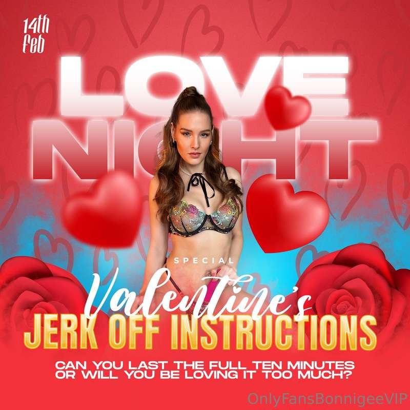 BRAND NEW 💘VALENTINES💘 THEME JERK OFF INSTRUCTIONS!MY BEST E..