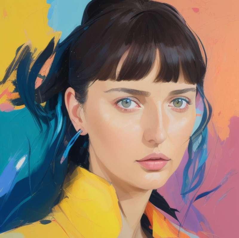 I did some cool AI portraits of my face the other day and I ..