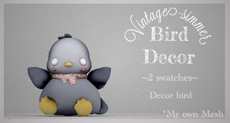 ˗ˏˋBird Decorˎˊ˗ Public realase: January 9