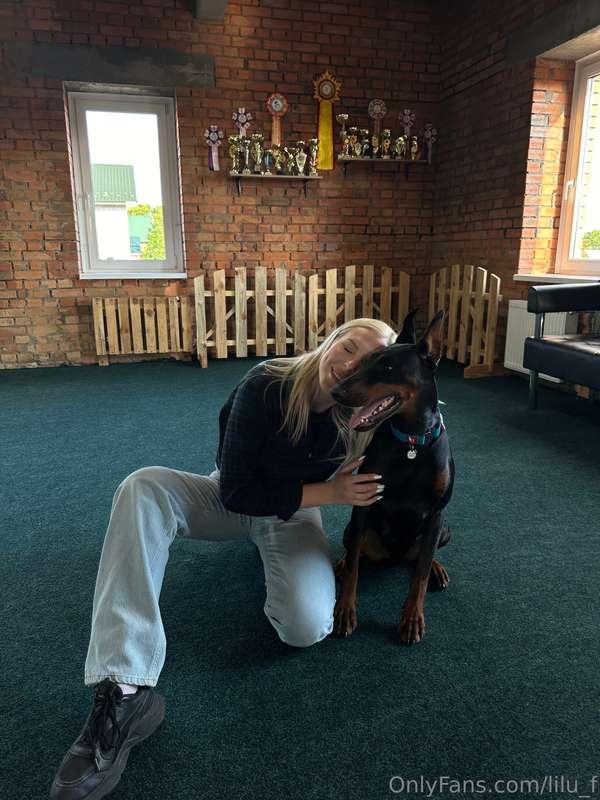 Mutual love and trust between a human and a dog is something..