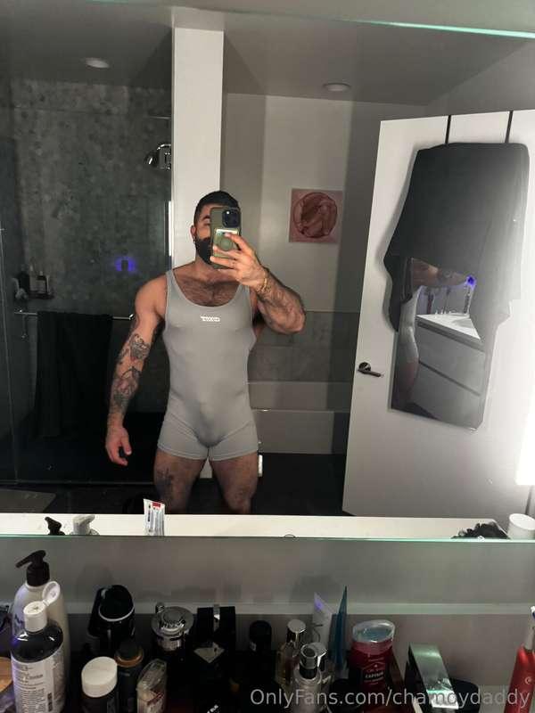 Wanna wrestle dad?