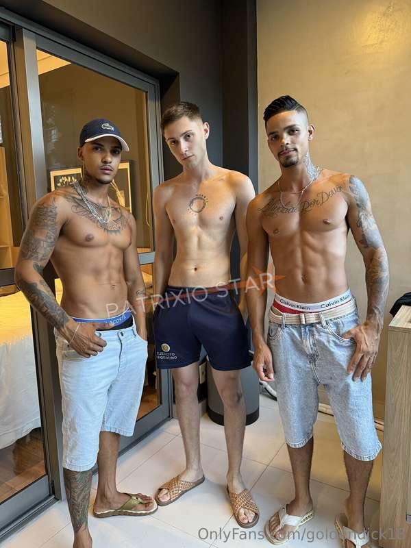 Two Brazilians and an Argentinean 🇧🇷🇦🇷🇧🇷I went to Brazil for..