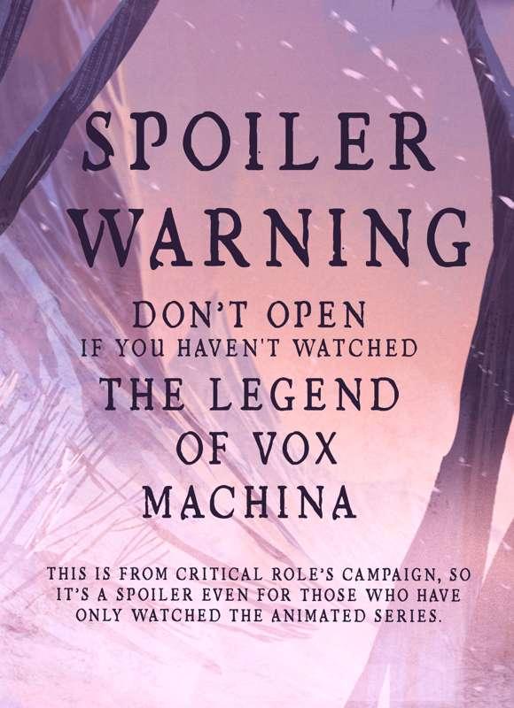 The Elephant in The Room \\ Critical Role's Vox Machina Fanart
