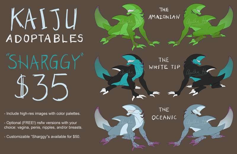 KaiJune Adoptable "Sharggy"