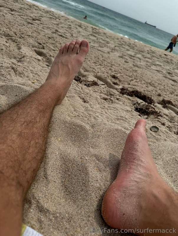 Ass in the water TOES in the sand ain’t a worry in the world..