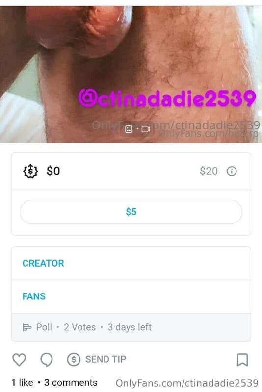 🛑Daddy just entered into a contest! Make sure you go vote fo..