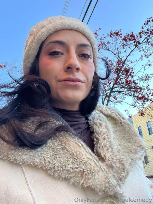 Walking to the train in the cold this morning almost took me..