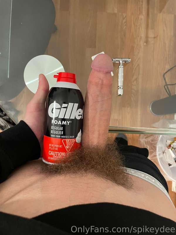 Don’t worry I’m not gonna shave just a comparison for y’all ..
