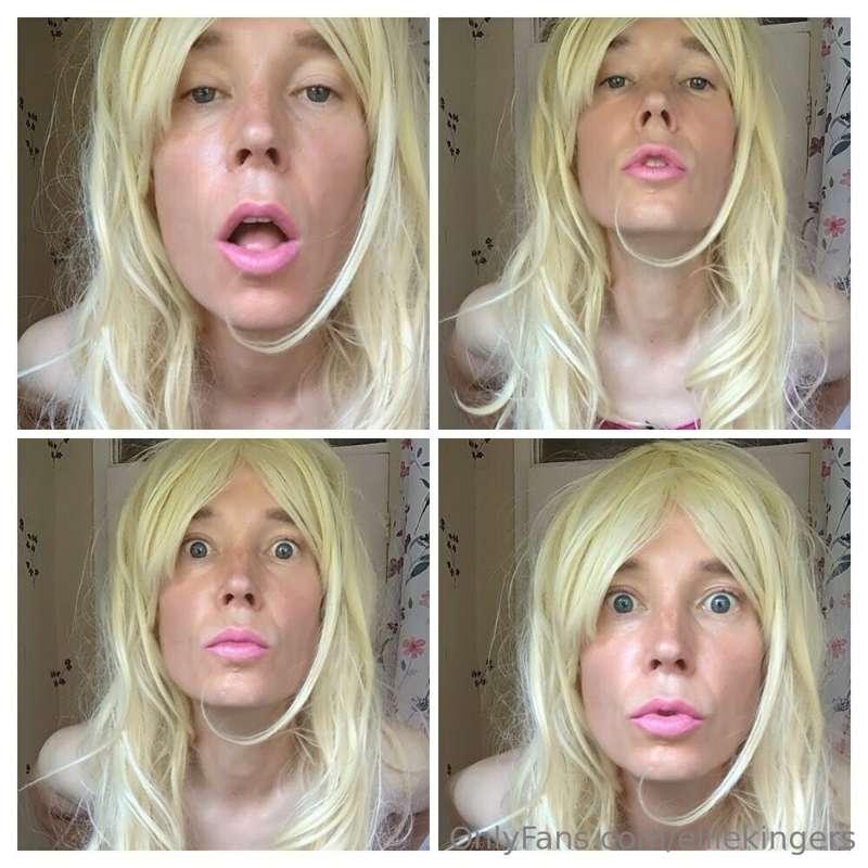 Daddy told me to wear makeup as he has friends coming over