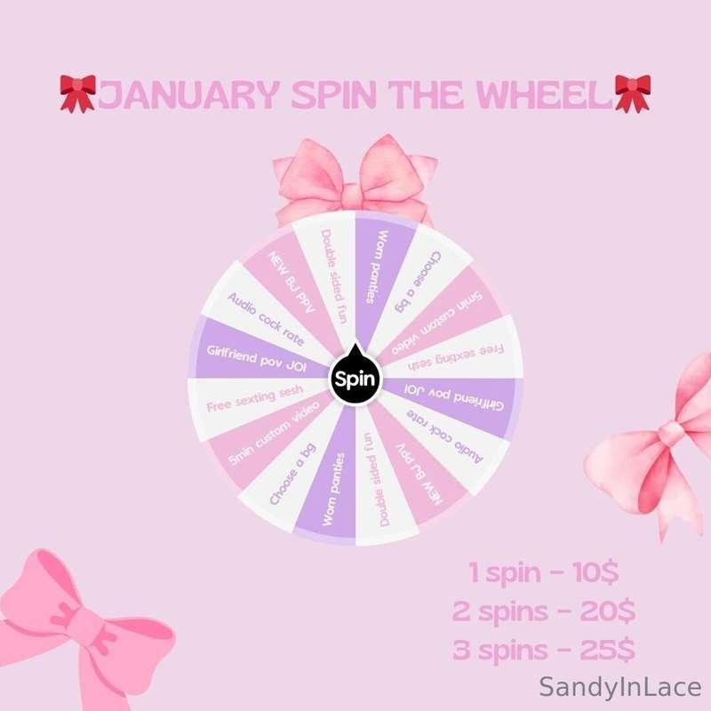 🎀***SANDY’s JANUARY  WHEEL*** 🎀Welcome to my  January wheel!..