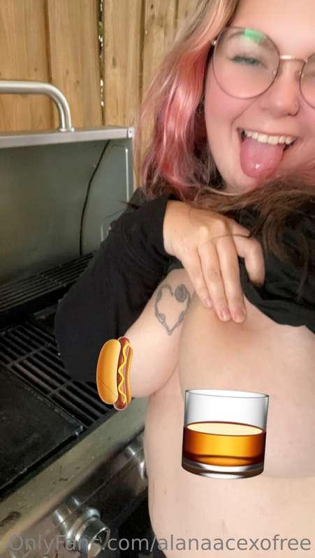Join me at @alanaacexo for barbecues, bourbon, and bouncy bu..