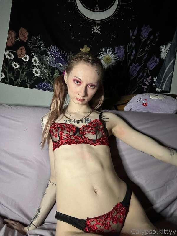 Girl in red