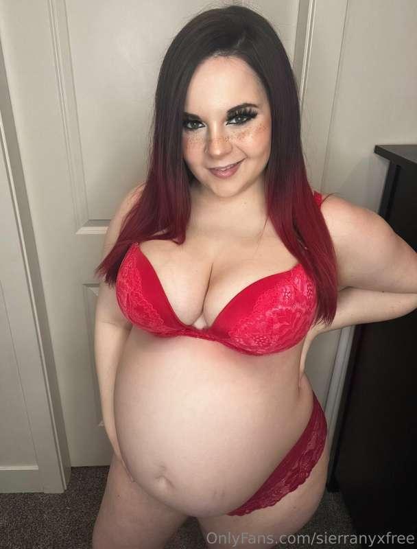 My titties aren’t going to fit in this bra much longer! 🤭