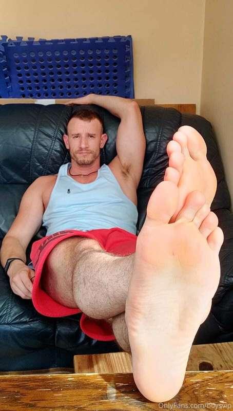 Well yes, here, resting, if someone comes to cheer me up in ..
