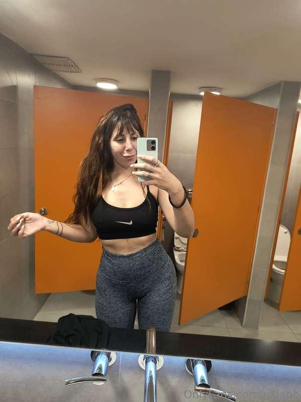 from before my training today 😋