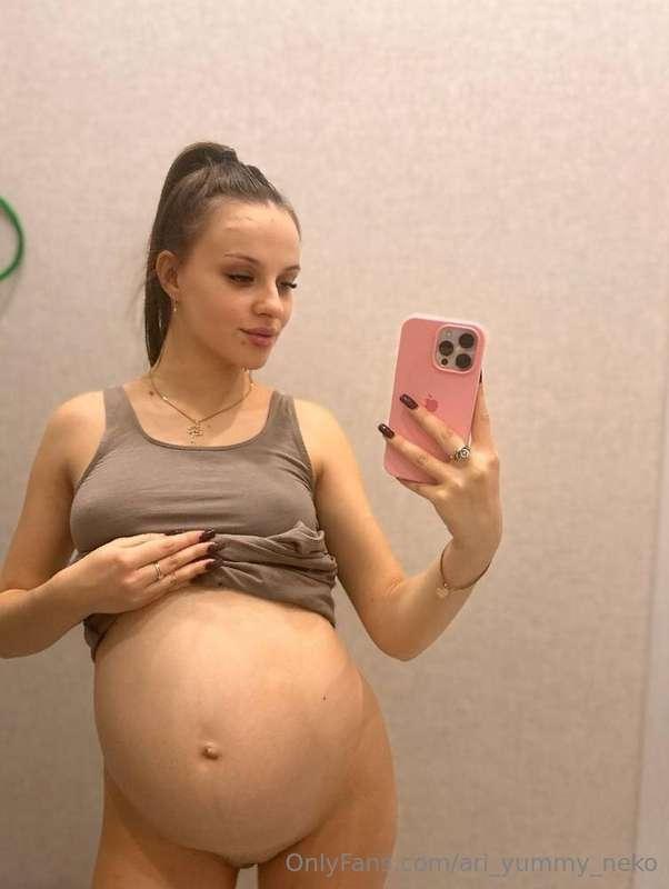 PREGNANT bae @milana_cutieee want to be fucked again #advert..