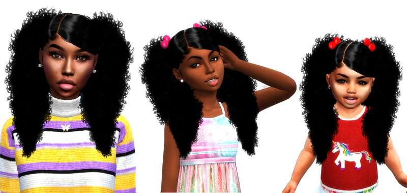Zeyah ponytails-all ages