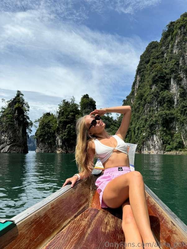 I could write about how much I love traveling, but you alrea..