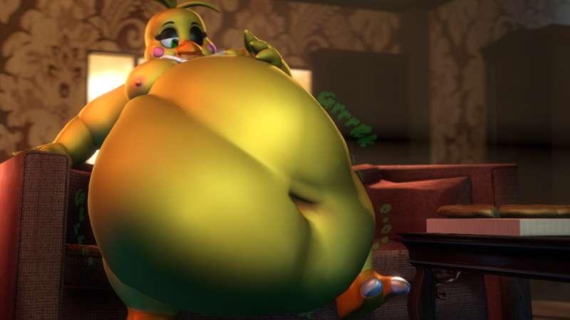 Render - Chica: loud and stuffed