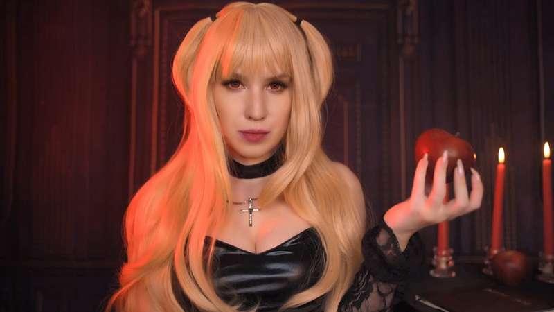 NEW VIDEO: ASMR Misa Amane 🍎 Ear L❣cking 👅