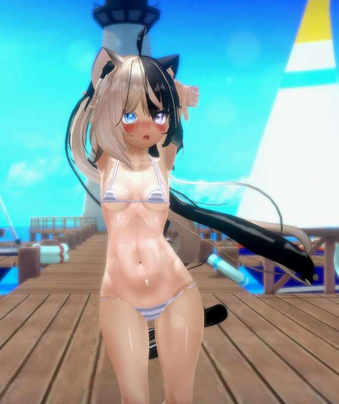 Shimapan Bikini Photoshoot