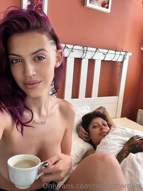 I love spending time with @mommysmurf we made some sexy cont..