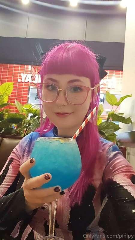 Thank you to my pet who sent this drink. It's so hot when yo..