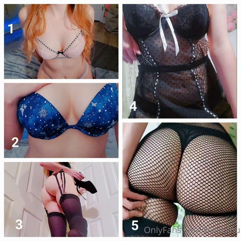 For my next post, which outfit should I revisit?