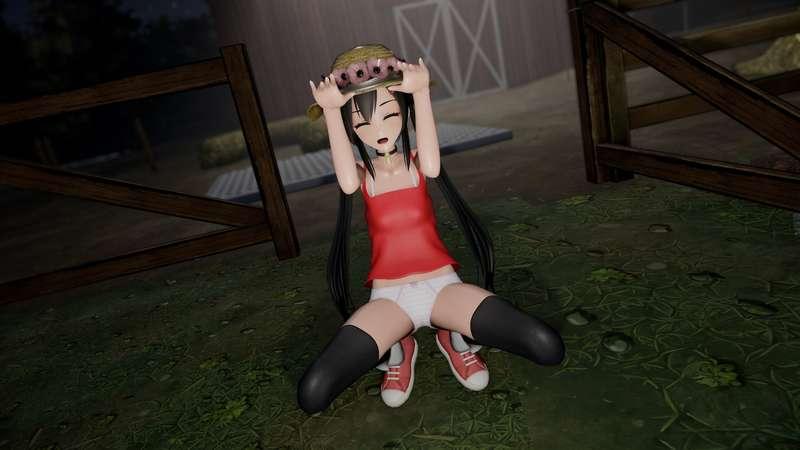 【2K & FullHD】 Erotic dance with Bunches