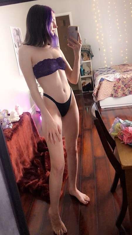u get a peek… the first outfit of my next try on video :)