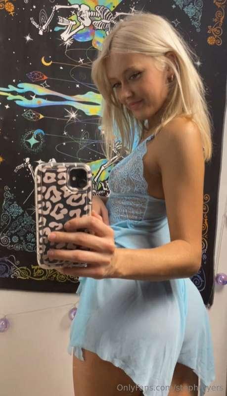 this dress perfectly drapes over my ass … don’t you agree ? ..