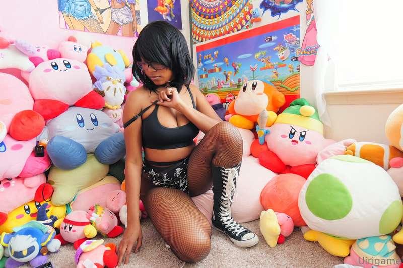 Pretty rocker girl